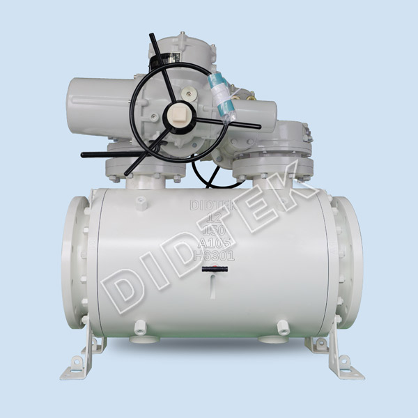 Double Electric Operator Forged DBB Ball Valve 